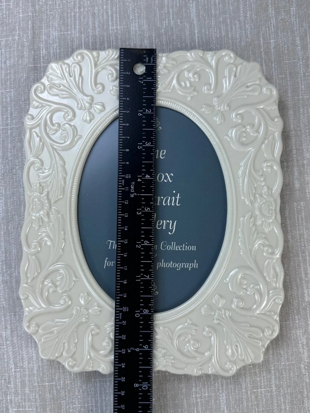 VTG Lenox Portrait Gallery Ivory Porcelain Picture Frame Georgian Collection 5x7